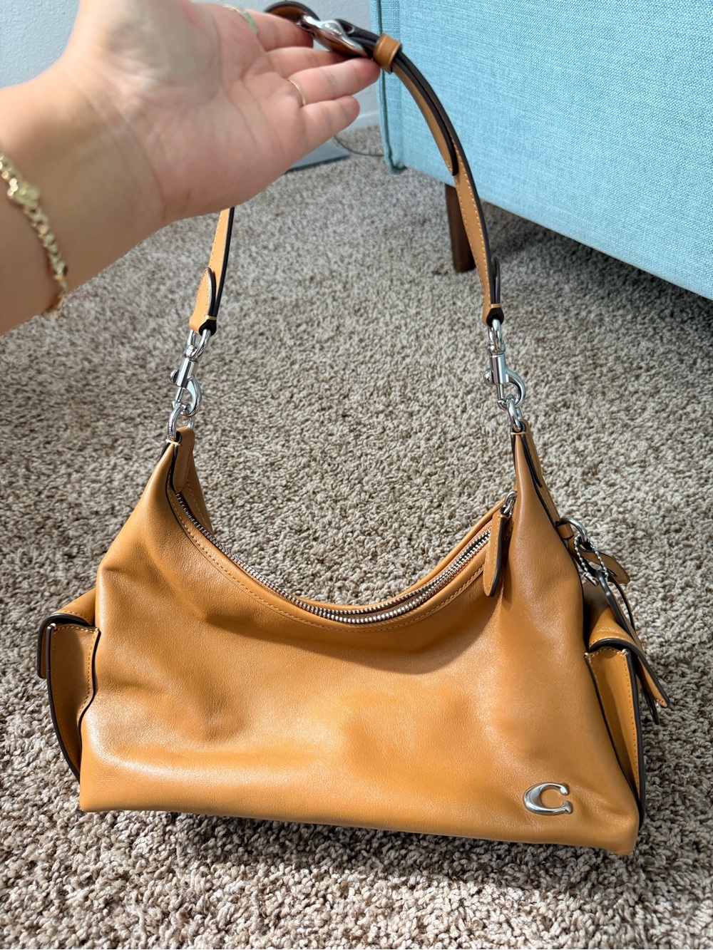Coach Tan Cargo Juliette